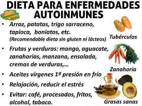 Dieta para enfermedades autoinmunes Dieta para enfermedades autoinmunes