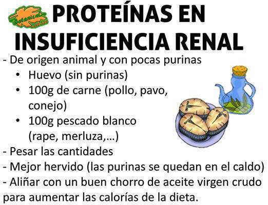 Dieta para la insuficiencia renal Dieta para la insuficiencia renal