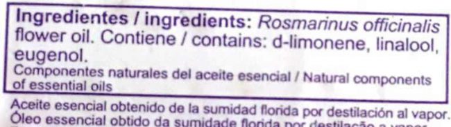 chemotyped rosemary essential oil