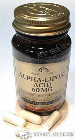 Alpha lipoic acid supplement.