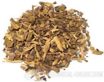 dried barberry root. 