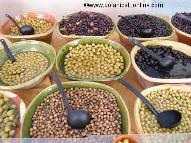 Varied olives