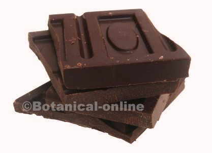 Photo of dark chocolate, rich in oxalates