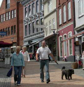 walking in the city