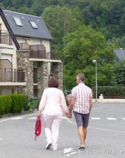 couple with light clothes