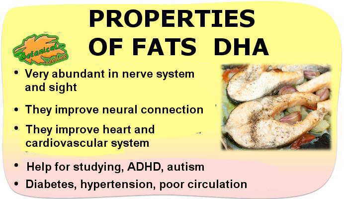 main properties of omega 3 DHA