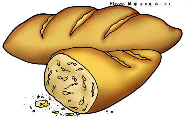 Big drawing of bread