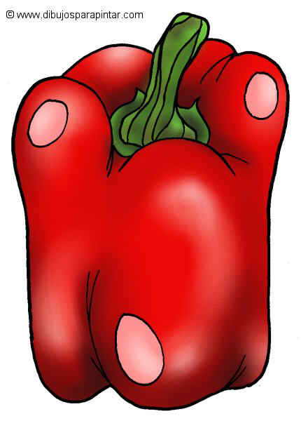 Big drawing of pepper