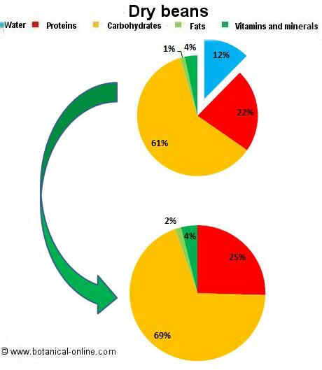 dry beans composition