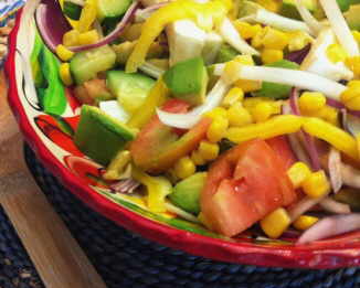 Photo of corn salad