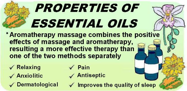 Main medicinal properties and benefits of essential oils