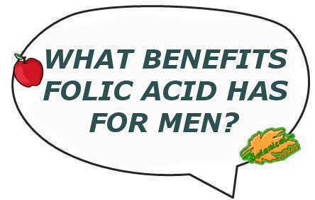 folic acid benefits for men