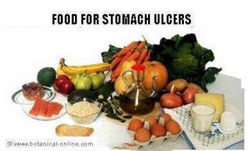 Food for stomach ulcers