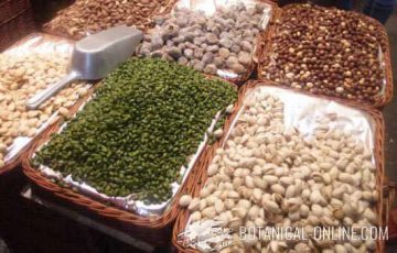nuts in a market