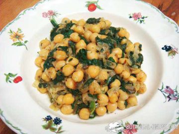 chickpea spinach