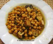 Chickpeas with tofu