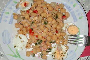 chickpeas dish