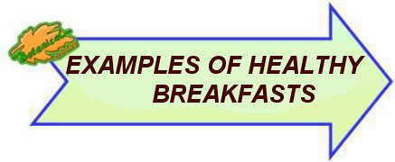 examples of healthy breakfasts