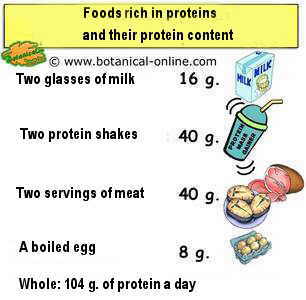 calculo proteina dieta hiperproteica con sobres de proteina