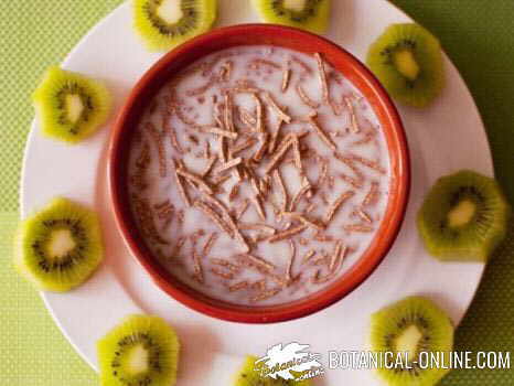 fiber cereals with kiwi