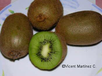 Kiwi fruits