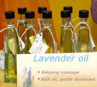 Photo of lavender essential oil