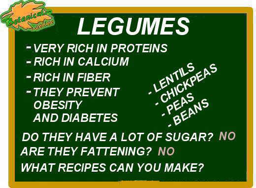 properties legumes