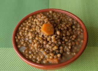 Vegetarian lentils