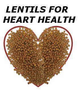 Lentils for heart health