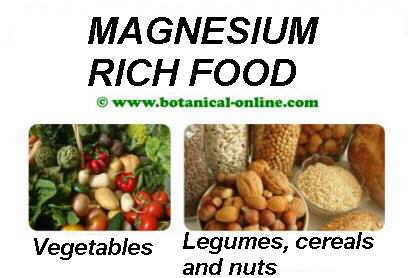 Magnesium rich food