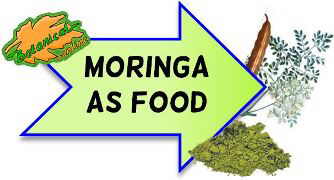 Moringa oil in food