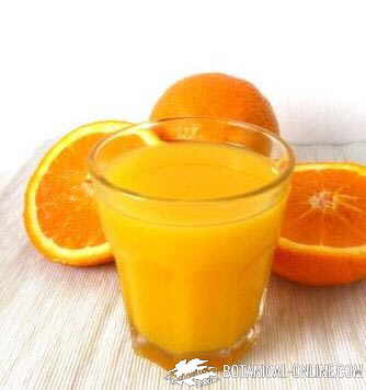 Orange and orange juice