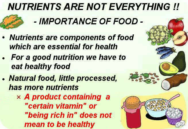 properties of nutrients