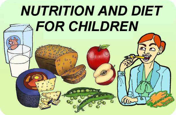 didactic material on nutrition and dietetics for children