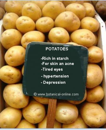 potatoes properties