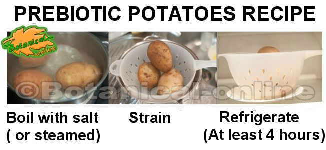 Prebiotic potato recipe step by step