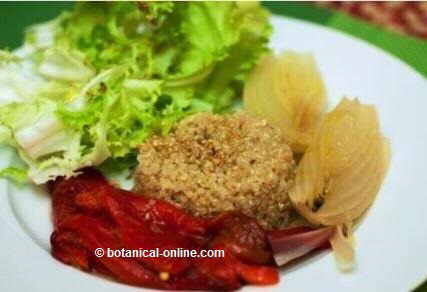 quinoa with roasted vegetables