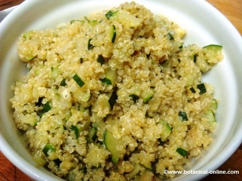 Quinoa with vegetables