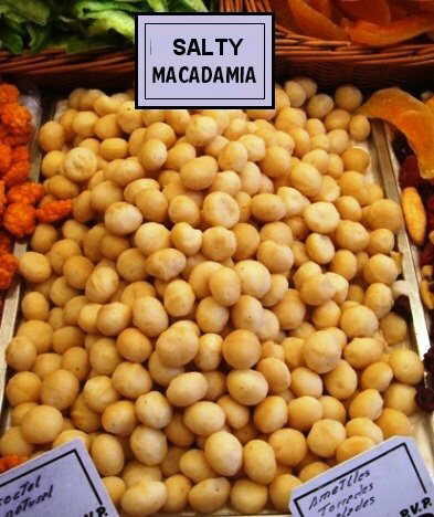 CaramelizedSalty macadamia nuts