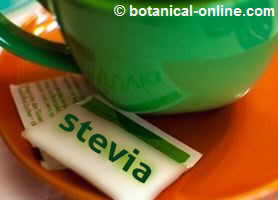 Photo of stevia sweetener