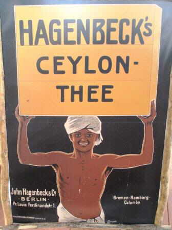 Hagenbeck Ceylon tea advertising 