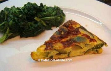omelette with turmeric