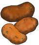 tubers potatoes