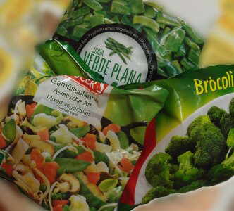 Frozen vegetables