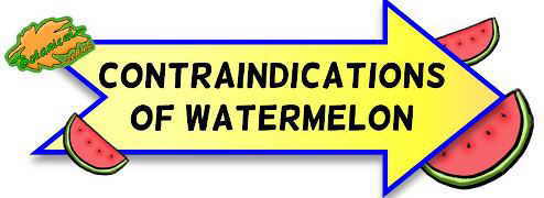 contraindications of watermelon