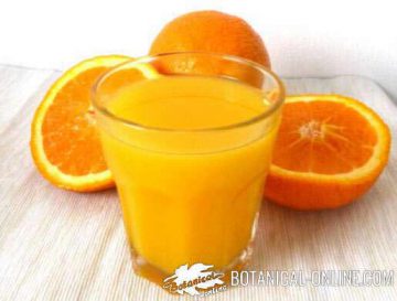 homemade orange juice