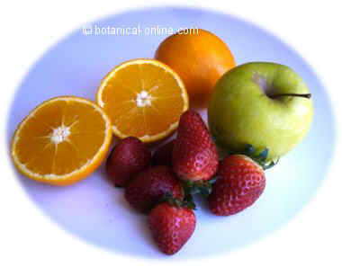 Different fruits