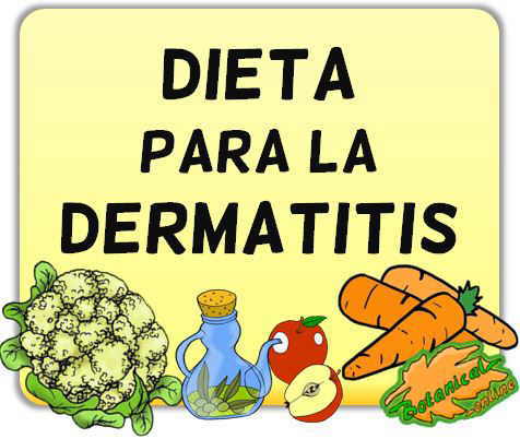 alimentacion dieta para la dermatitis