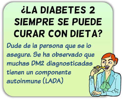 curar diabetes con dieta