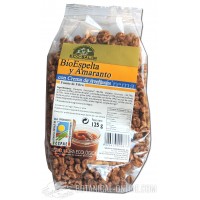 Cereales Bio Espelta y amaranto con crema de avellanas 125gr Eco-Salim